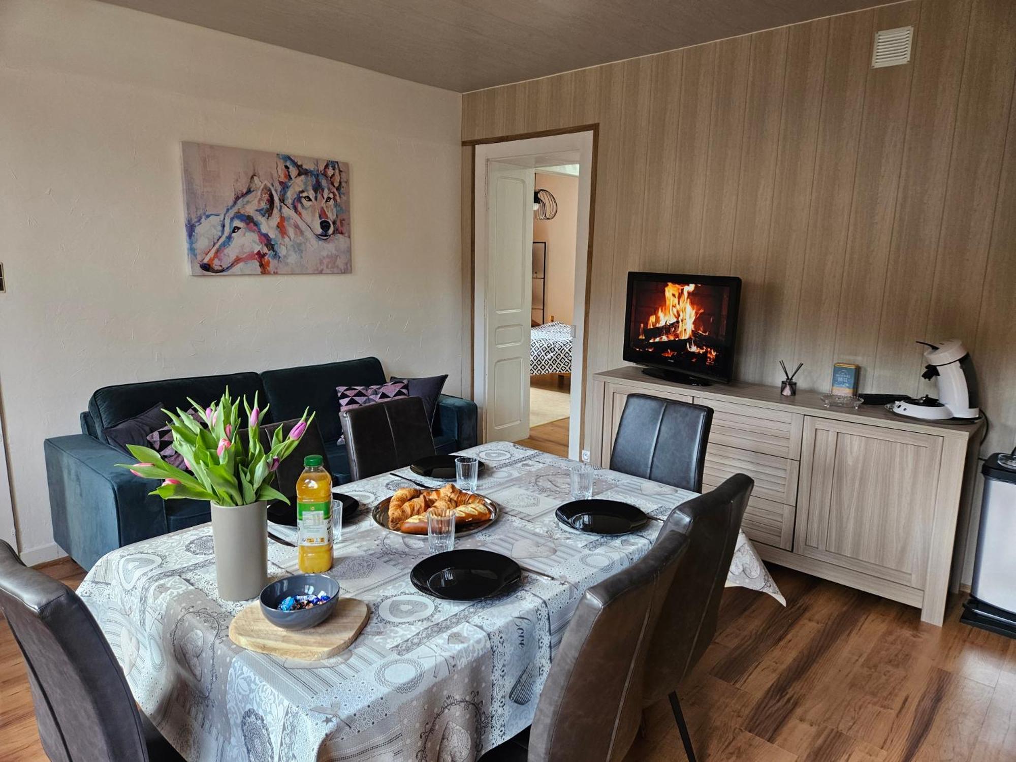 Appartement Chaleureux Gerardmer Proche Foret Kültér fotó